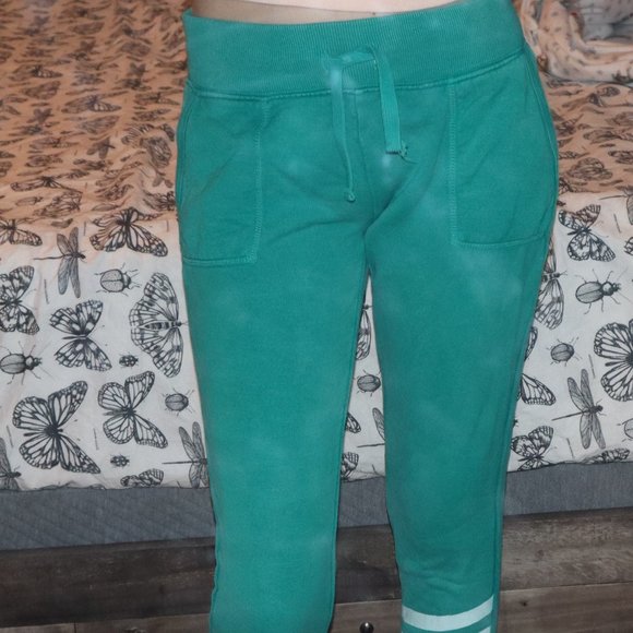 Girls' Turquoise Jogger/Sweatpants (Gymboree) - Picture 2 of 6